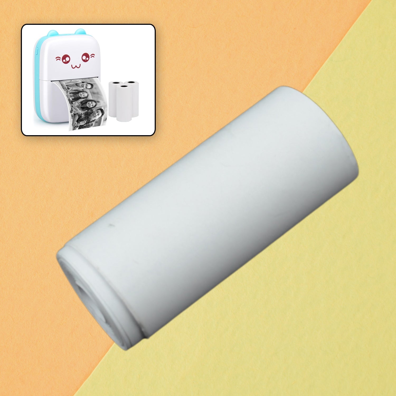 8839 Small Thermal Printer Paper, Printing Paper Roll Aging Resistant Fast Color Rendering Portable Clear Printing for Travel (1 Pc / Printing Paper Roll ) 8839 Small Thermal Printer Paper, Printing Paper Roll Aging Resistant Fast Color Rendering Portable Clear Printing for Travel (1 Pc / Printing Paper Roll )